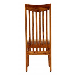 Židle s polstrovaným sedákem z indického masivu palisandr