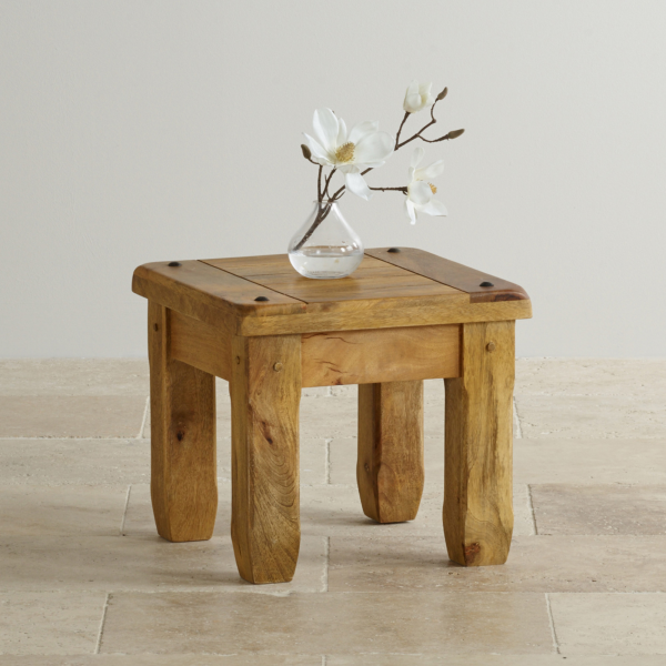 Odkládací stolek Devi z mangového dřeva